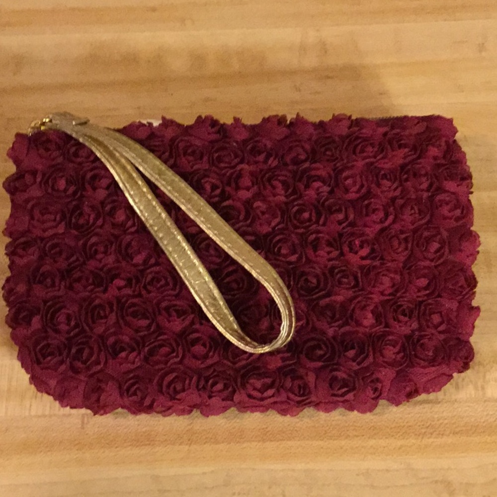 Neiman Marcus Rosette Wristlet
